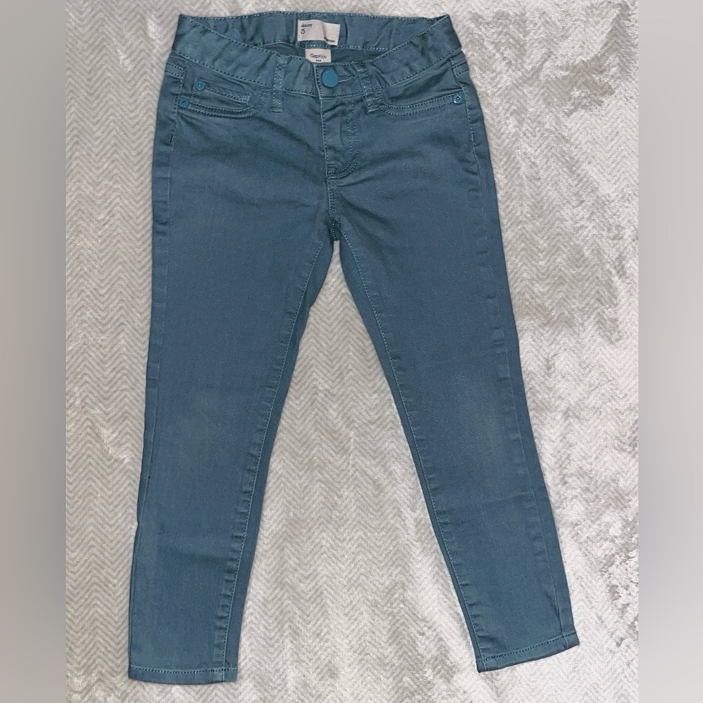 GAP Kids Teal Skinny Jeans
